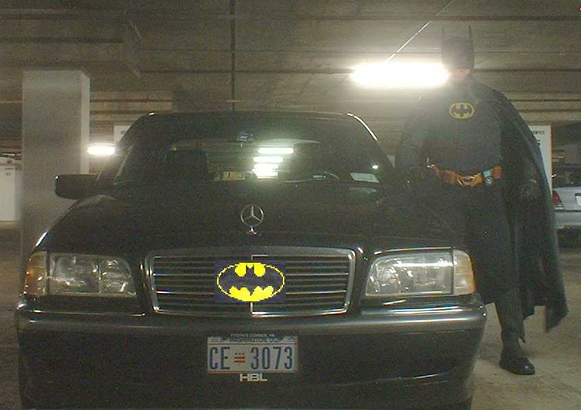Batman Mercedes