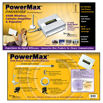 DA4000SBR - Front and Back of Box